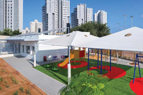 The building produces more energy than it is need (Hebrew)