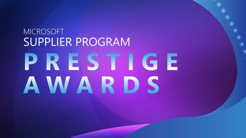 2021 Microsoft Supplier Program Prestige Awards