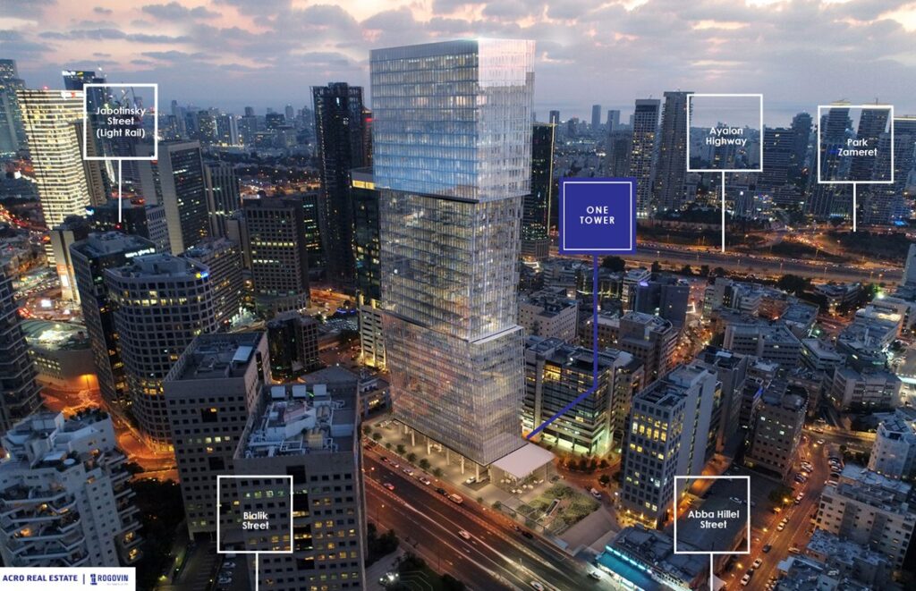 Ramat Gan’s One-Tower Rogovin Acro Achieves LEED Gold Certification